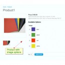 Product Option Image to Cart